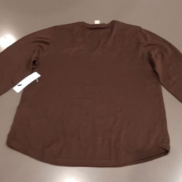 Chico's 1 Brown Sweater - Picture 5 of 11